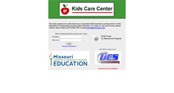 Desktop Screenshot of mo.kidscarecenter.com